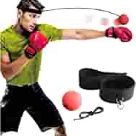 Other - Red/Black Custom High Speed Reflex Boxing Ball Set With Headband New

RR2
